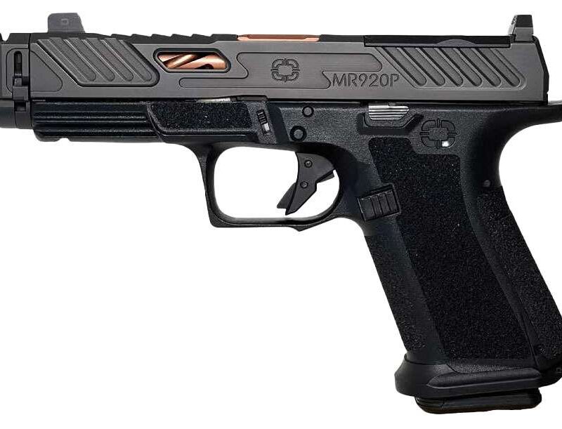 SHADOW MR920P 9MM BLK ELITE PSTL BRZ BRL COMPESATED 15RD