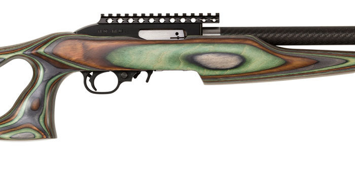 Magnum Research SSEFC22G Magnum Lite SwitchBolt Full Size 22 LR 10+1 17" Black Anodized Carbon Steel/Threaded Barrel, Black w/Integral Scope Base Receiver, Camo Fixed Thumbhole Stock, Right Hand
