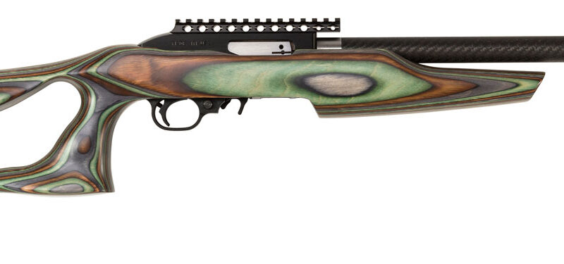 Magnum Research SSEFC22G Magnum Lite SwitchBolt Full Size 22 LR 10+1 17" Black Anodized Carbon Steel/Threaded Barrel, Black w/Integral Scope Base Receiver, Camo Fixed Thumbhole Stock, Right Hand