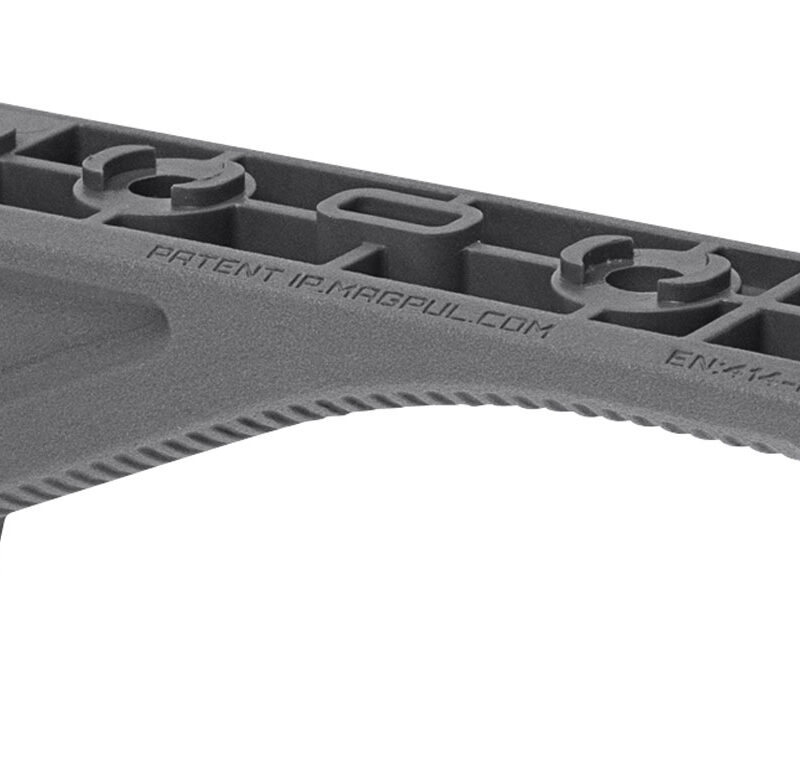 Magpul MAG598-GRY M-LOK AFG  Gray Polymer Angled Foregrip for AR-Platform