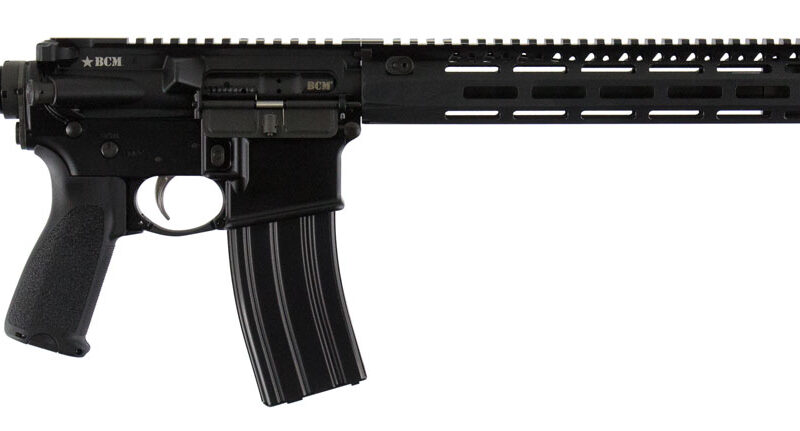 BCM 750750 RECCE-16 MCMR 223 Rem,5.56x45mm NATO 16" 30+1 Black Hard Coat Anodized, Manganese Phosphate, 6 Position Stock, Bravo Mod 3 Grip