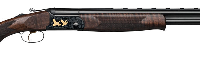 F.A.I.R. FRSLX600BL1228 SLX 600  12 Gauge 2rd 3" 28" Vent Rib Black Barrel, Steel Receiver w/Black Engraved Metal Finish, Walnut Stock, Single-Stage Trigger