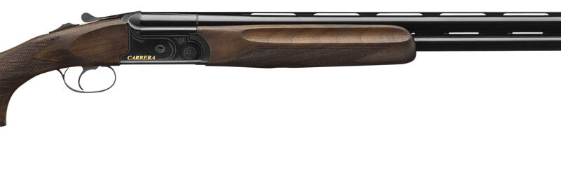 F.A.I.R. FRDC411230 Carrera One Competition 12 Gauge 2rd 2.75" 30" Vent Rib Black Barrel, Steel Receiver w/Black Engraved Metal Finish, Walnut Stock, XR Trigger