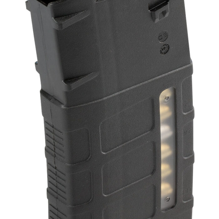 Magpul MAG577-BLK PMAG GEN M3 25rd Detachable w/Capacity Window 308 Win/7.62x51mm NATO Fits AR-10/M110/SR25 Black Polymer