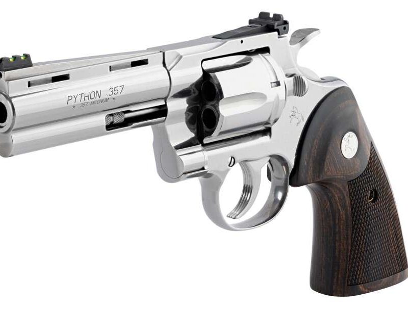 COLT PYTHON TARGET STAINLESS REVOLVER 357 MAG 4.25" 6 RD
