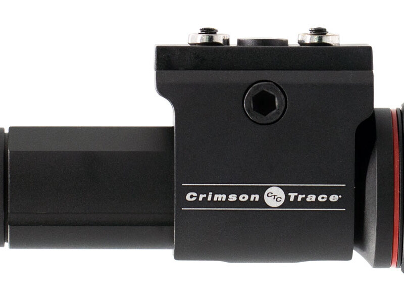 Crimson Trace 0187701 CWL-202 Tactical Light For Rail-Equipped Long Guns  Black Anodized 900 Lumens White CREE XPL LED Light