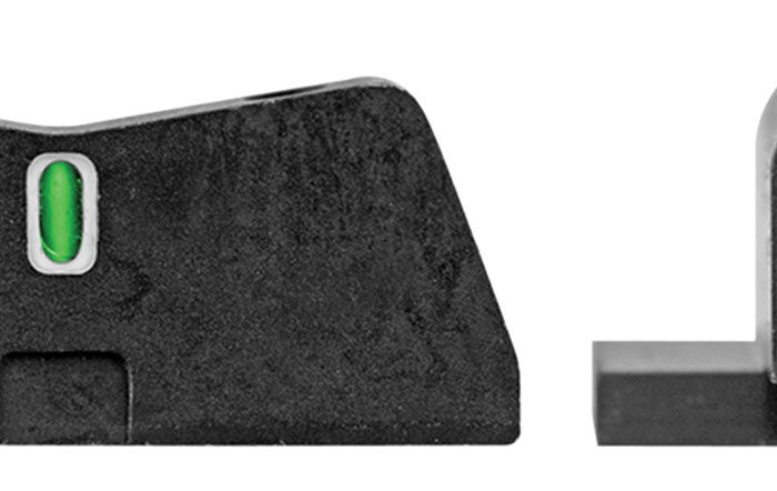XS Sights CK0001S5 DXT Big Dot Night Sights-Canik  Black | Green Tritium White Outline Front Sight Green Tritium White Outline Bar Rear Sight