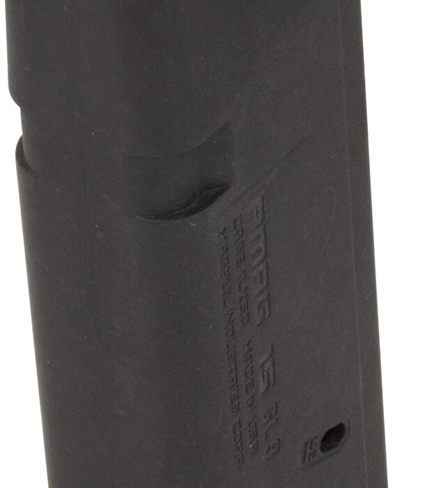 Magpul MAG550-BLK PMAG GL9 15rd 9mm Luger Compatible w/Glock 19 Black Polymer