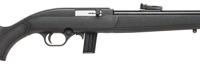 Mossberg 37072 702 Plinkster Full Size 22 LR 10+1 18" Blued Steel Barrel, Blued 3/8" Dovetail Receiver, Black Fixed Synthetic Stock, Right Hand