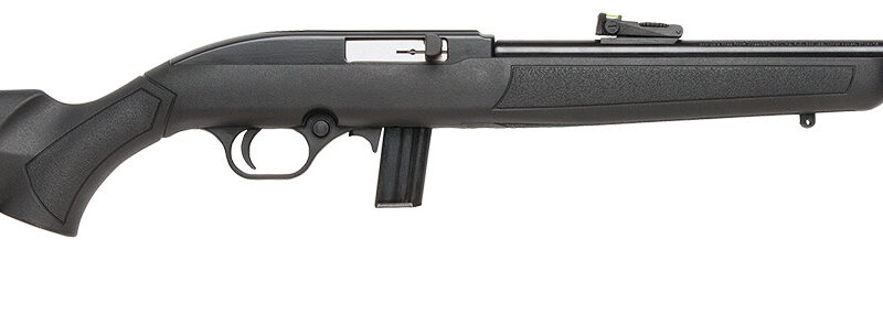 Mossberg 37072 702 Plinkster Full Size 22 LR 10+1 18" Blued Steel Barrel, Blued 3/8" Dovetail Receiver, Black Fixed Synthetic Stock, Right Hand