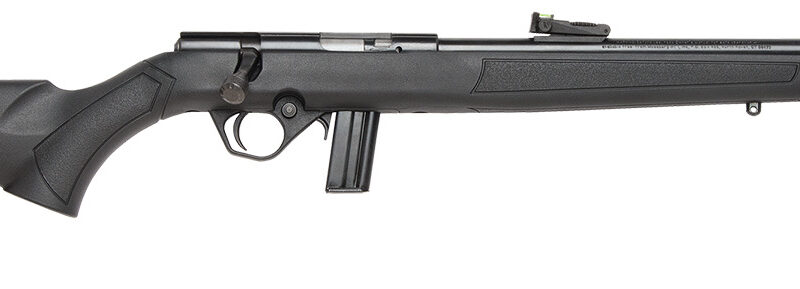 Mossberg 38230 802 Plinkster Full Size 22 LR 10+1 18" Blued Steel Barrel, Blued 3/8" Dovetail Steel Receiver, Black Fixed Synthetic Stock, Right Hand