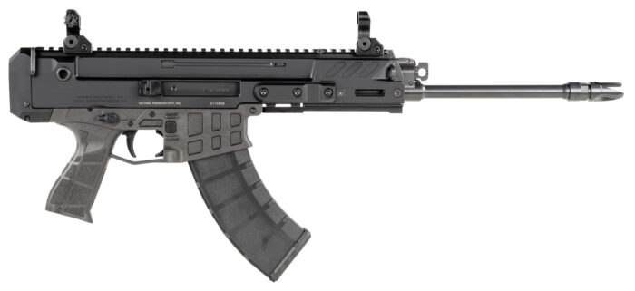 CZ-USA 91462 Bren 2 MS  7.62x39mm 30+1 14.17" Black Steel Barrel, Black Aluminum Receiver w/Picatinny Rail, Carbon Fiber/Polymer Frame, Black Stippled Grip, Right Hand