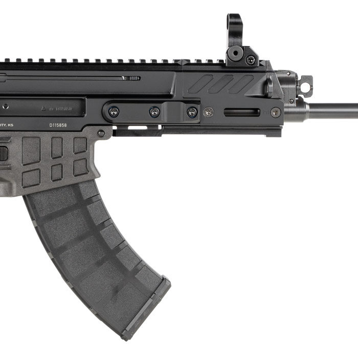 CZ-USA 91462 Bren 2 MS  7.62x39mm 30+1 14.17" Black Steel Barrel, Black Aluminum Receiver w/Picatinny Rail, Carbon Fiber/Polymer Frame, Black Stippled Grip, Right Hand