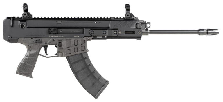 CZ-USA 91462 Bren 2 MS  7.62x39mm 30+1 14.17" Black Steel Barrel, Black Aluminum Receiver w/Picatinny Rail, Carbon Fiber/Polymer Frame, Black Stippled Grip, Right Hand