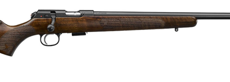 CZ-USA 02310 CZ 457 American Full Size 22 LR 5+1 24" Black Nitride Black Nitride Steel Receiver Turkish Walnut Fixed American Style Stock Right Hand