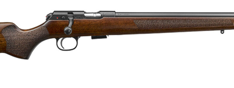 CZ-USA 02340 CZ 457 Varmint Full Size 22 LR 5+1 20.50" Black Nitride Heavy Barrel Black Nitride Steel Receiver Turkish Walnut Fixed Varmint-Style Stock Right Hand