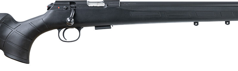 CZ-USA 02314 CZ 457 American SR Full Size 22 WMR 5+1 20" Black Nitride Steel Threaded Barrel Black Nitride Steel Receiver Black Fixed American Style Stock Right Hand