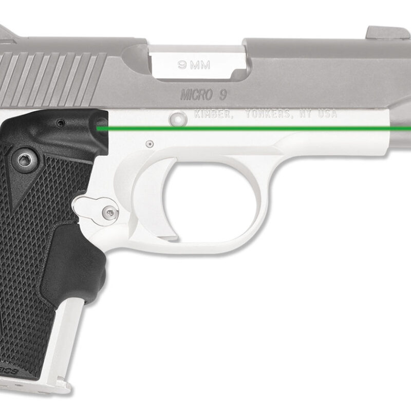 Crimson Trace 01-5620-1 LG-409G Lasergrips  Black Green Laser Kimber Micro 9