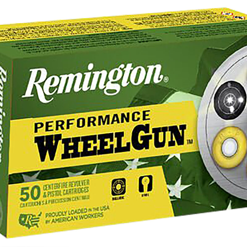 Remington Ammunition 22210 Performance WheelGun  32S&WLong 98gr Lead Round Nose 50 Per Box/10 Case