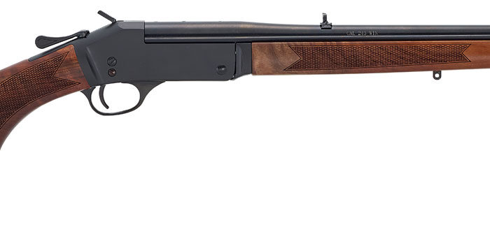 Henry H015Y243 Single Shot  Youth 243 Win 1rd 22" Blued Steel Barrel, Blued Steel Receiver, American Walnut Stock, Right Hand