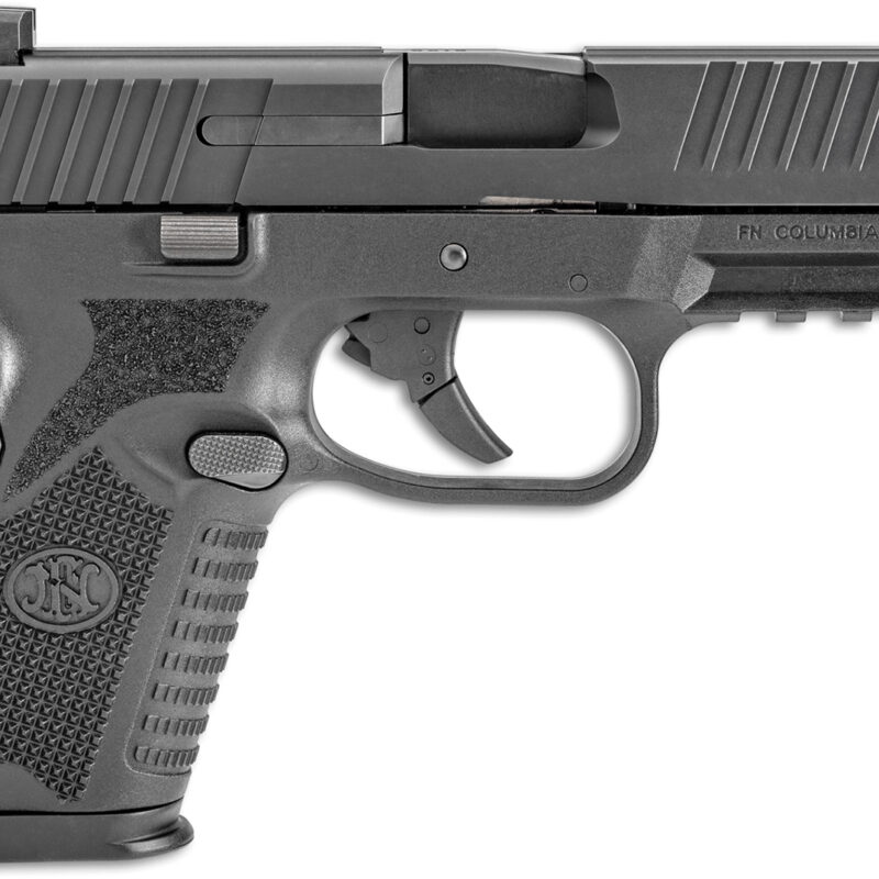 FN 66100464 509 Midsize 9mm Luger 4" Barrel 10+1, Matte Black Polymer Frame With Mounting Rail, Matte Black Stainless Steel Slide, No Manual Safety