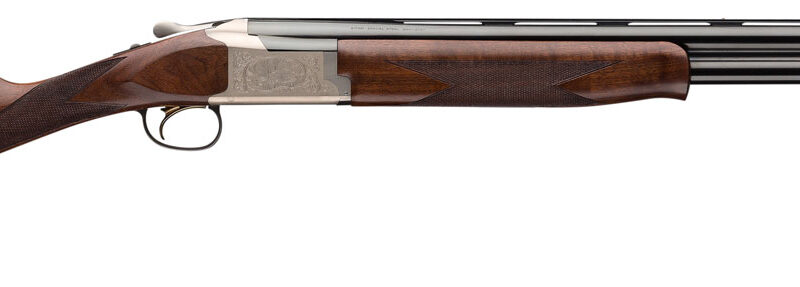 Browning 0180766005 Citori 725 Feather Superlight 20 Gauge 26" Barrel 2.75" 2rd, Blue Barrels, Silver Nitride Finished Engraved Receiver, Black Walnut Straight Grip Stock, Schnabel Forearm