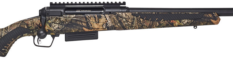 Savage Arms 57380 220 Slug Gun 20 Gauge 3" 2rd 22" Matte Black Barrel/Rec, Mossy Oak Break-Up Country AccuStock with AccuFit Stock, Optic Ready