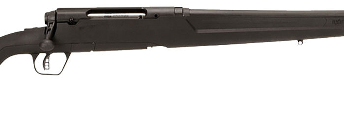 Savage Arms 57368 Axis II  Full Size 6.5 Creedmoor 4+1 22" Matte Black Sporter Barrel, Matte Black Carbon Steel Receiver Drilled & Tapped, Matte Black Fixed Synthetic Stock, Right Hand