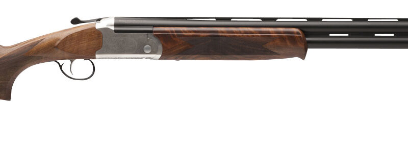 Stevens 22179 555 E 16 Gauge 3" 28" Over/Under Vent Rib Barrel, Silver Engraved Receiver, Oiled Turkish Walnut, Includes Five Chokes, Ambidextrous Hand