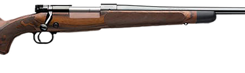 Winchester Repeating Arms 535239289 Model 70 Super Grade 6.5 Creedmoor Caliber with 4+1 Capacity, 22" Barrel, High Polished Blued Metal Finish & AAA French Walnut Stock Right Hand (Full Size)