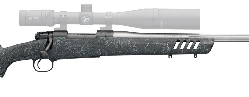Winchester Guns 535232289 70 Coyote Light 6.5 Creedmoor 5+1 24" Black w/Gray Webbing Fixed Bell & Carlson w/Aluminum Bedding Stock Matte Blued Right Hand