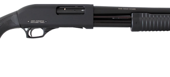 Rock Island CR103 Meriva  12 Gauge with 18.50" Barrel, 3" Chamber, 5+1 Capacity, Black Parkerized Metal Finish & Black Synthetic Stock Right Hand (Full Size)