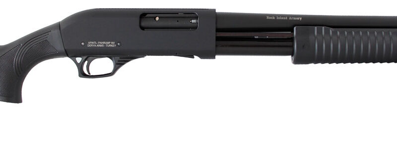 Rock Island CR103 Meriva  12 Gauge with 18.50" Barrel, 3" Chamber, 5+1 Capacity, Black Parkerized Metal Finish & Black Synthetic Stock Right Hand (Full Size)
