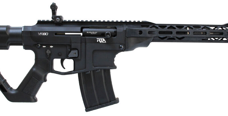 Rock Island VR80 VR80  12 Gauge 3" 20" 5+1 Black Anodized Rec Black Fixed Thumbhole Stock Right Hand