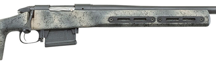 Bergara Rifles BPR2265PRCF Premier Ridgeback 6.5 PRC 7+1 26" Medium Palma Taper Barrel, Graphite Black Cerakote Steel Receiver, Woodland Camo Adjustable Cheekpiece Grayboe Ridgeback Stock, Right Hand