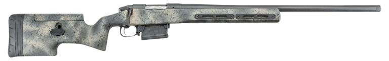 Bergara Rifles BPR2265PRCF Premier Ridgeback 6.5 PRC 7+1 26" Medium Palma Taper Barrel, Graphite Black Cerakote Steel Receiver, Woodland Camo Adjustable Cheekpiece Grayboe Ridgeback Stock, Right Hand
