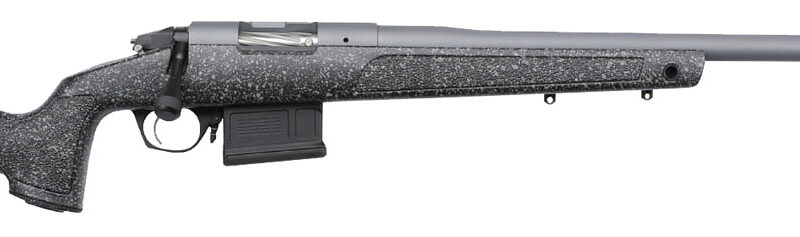 Bergara Rifles BPR2065PRC Premier HMR Pro 6.5 PRC 2+1 26" Threaded Barrel, Tactical Gray Cerakote, Black with Gray Fleck Stock