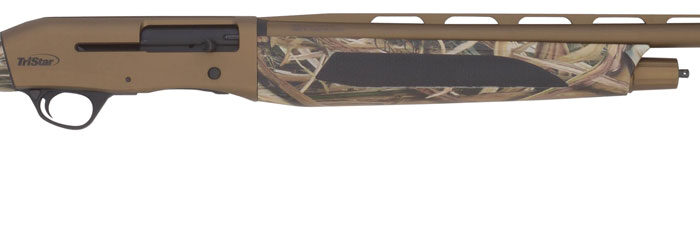 TriStar 24189 Viper Max  12 Gauge 3.5" 5+1 28" Bronze Cerakote Barrel/Receiver, Mossy Oak Shadow Grass Blades Stock, Includes 4 MobilChoke