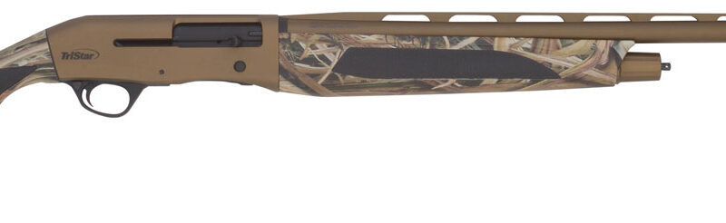 TriStar 24189 Viper Max  12 Gauge 3.5" 5+1 28" Bronze Cerakote Barrel/Receiver, Mossy Oak Shadow Grass Blades Stock, Includes 4 MobilChoke