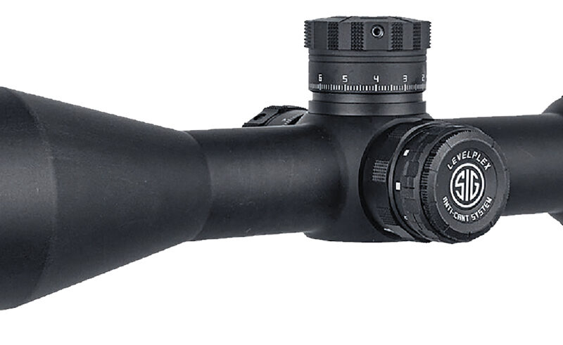 Sig Sauer Electro-Optics SOT65114 Tango6  Black Anodized 5-30x56mm 34mm Tube Illuminated MRAD DEV-L Reticle