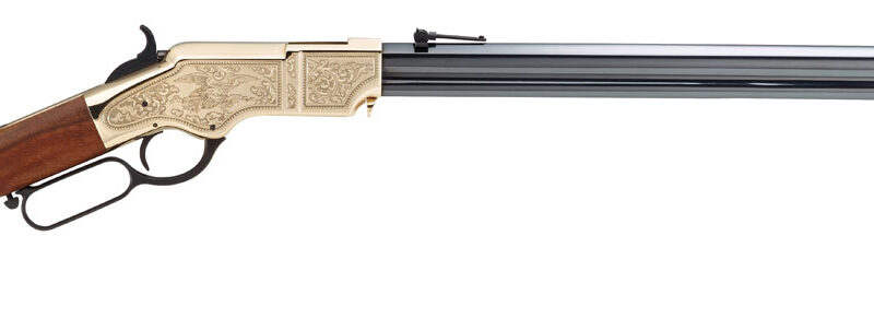 Henry H011D3 Original Deluxe 3rd Edition Full Size 44-40 Win 13+1 24.50" Blued Octagon Barrel, Brass Polished Brass Receiver, Fancy American Walnut Wood Stock Ambidextrous