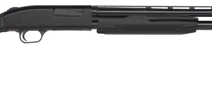 Mossberg 54334 500 FLEX All Purpose Bantam Youth 20 Gauge Pump 3" 5+1 22" Blued Vent Rib Barrel, Blued Steel Receiver, Flex Black Synthetic Stock, Right Hand