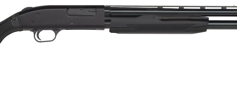 Mossberg 54334 500 FLEX All Purpose Bantam Youth 20 Gauge Pump 3" 5+1 22" Blued Vent Rib Barrel, Blued Steel Receiver, Flex Black Synthetic Stock, Right Hand