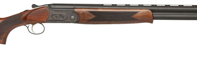 Dickinson LLC GW12B26P Green Wing  12 Gauge 2rd 3" 26" Vent Rib Barrel, Engraved Steel Receiver, Matte Black Metal Finish, Bead Front Sight, Wood Stock & Ejector