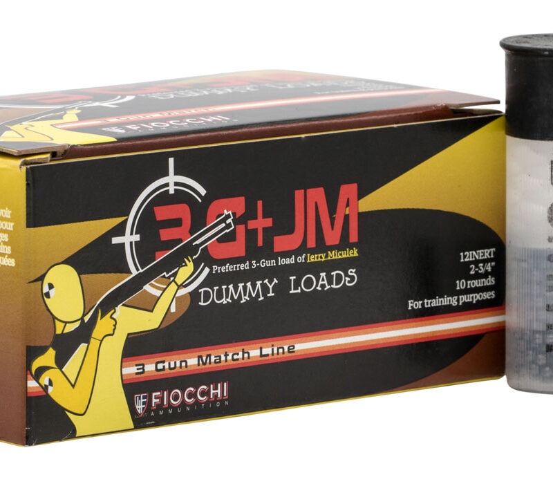 Fiocchi 12INERT Inert Dummy Rounds 12Gauge 10 Per Box/25 Case