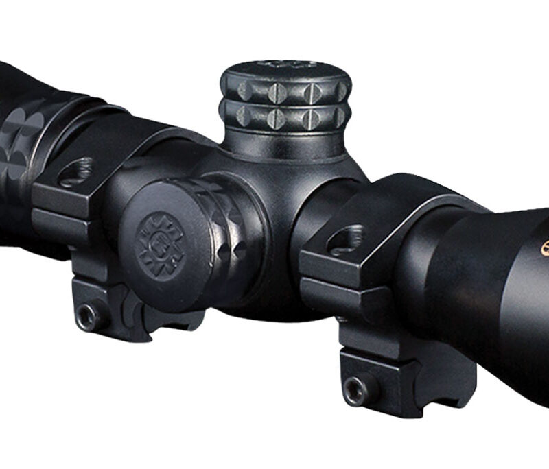 Konus 7262 KonusPro  Compact Matte Black 4x32mm 1" Tube Engraved 30/30 Reticle Includes Mounting Rings