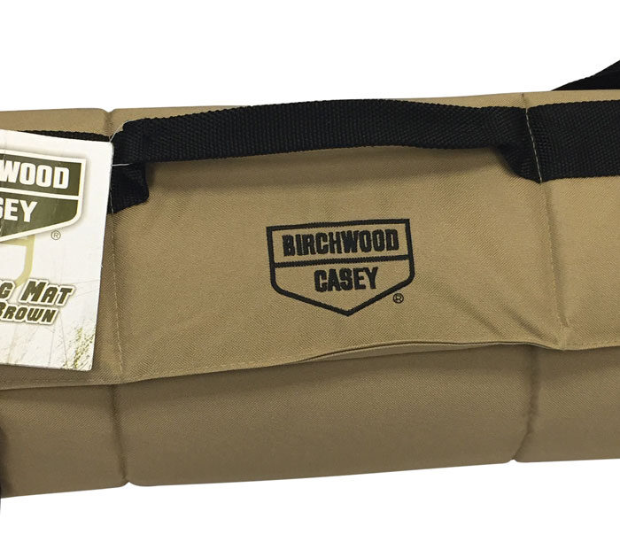 Birchwood Casey 48301 Shooting Mat  Coyote Brown 84"x27"
