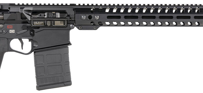 Patriot Ordnance Factory 01566 Revolution Gen4 6.5 Creedmoor 20" 20+1 Black Hard Coat Anodized Adjustable Magpul PRS Stock