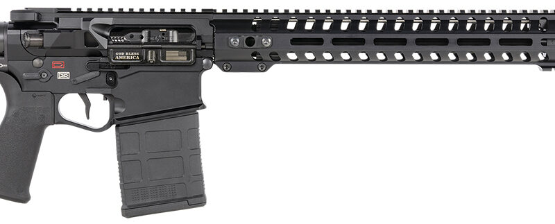 Patriot Ordnance Factory 01566 Revolution Gen4 6.5 Creedmoor 20" 20+1 Black Hard Coat Anodized Adjustable Magpul PRS Stock