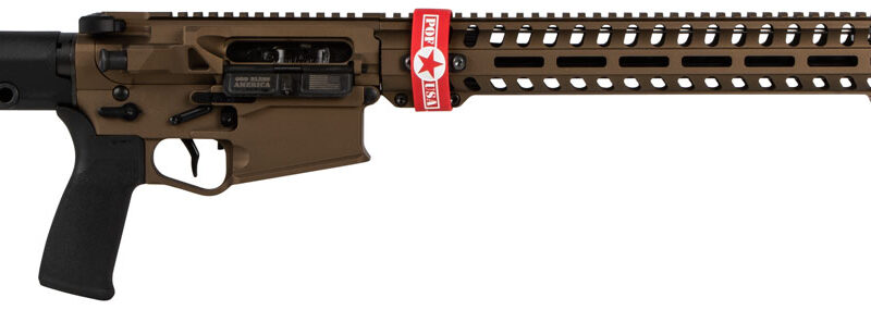 Patriot Ordnance Factory 01567 Revolution DI Gen4 6.5 Creedmoor 20" 20+1 Burnt Bronze Adjustable Magpul PRS Stock 14" M-LOK